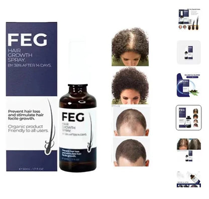 🌟 FEG Plus Hair Spray 🌟